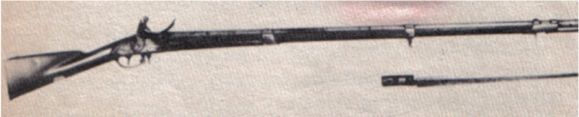1795 spingfield  American gun Battle of New Orleans